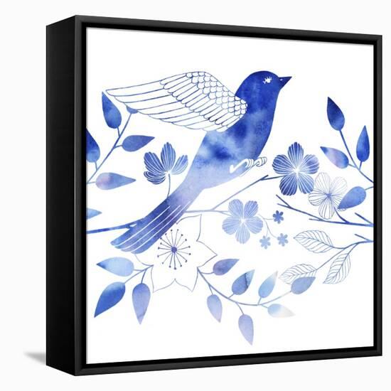 Avian Twilight II-Grace Popp-Framed Stretched Canvas