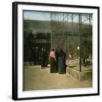 Aviaries at the Jardin D'Acclimatation, Paris (XVIth Arrondissement), Circa 1890-1895-Leon, Levy et Fils-Framed Photographic Print