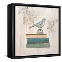 Aviary Library-Arnie Fisk-Framed Stretched Canvas