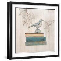 Aviary Library-Arnie Fisk-Framed Art Print