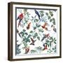 Aviary Multi Original-Bill Jackson-Framed Giclee Print
