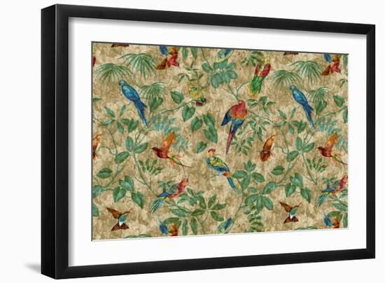 Aviary Mushroom-Bill Jackson-Framed Giclee Print