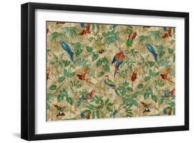 Aviary Mushroom-Bill Jackson-Framed Giclee Print