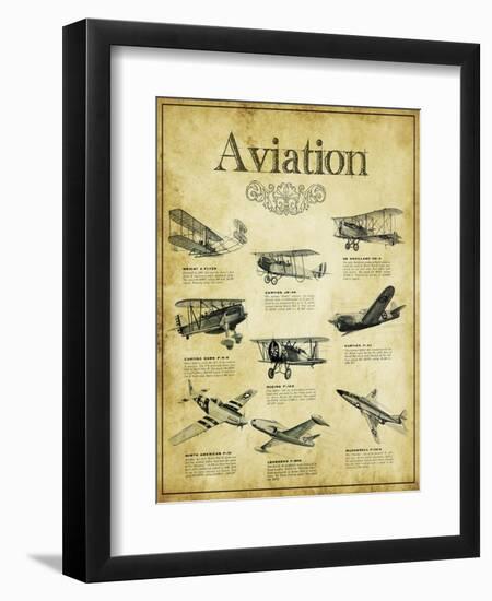 Aviation 2-null-Framed Premium Giclee Print