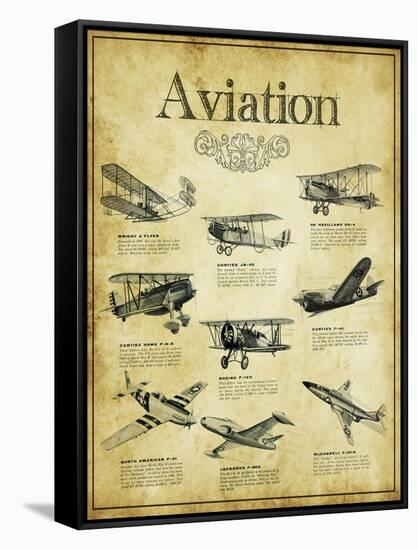 Aviation 2-null-Framed Stretched Canvas