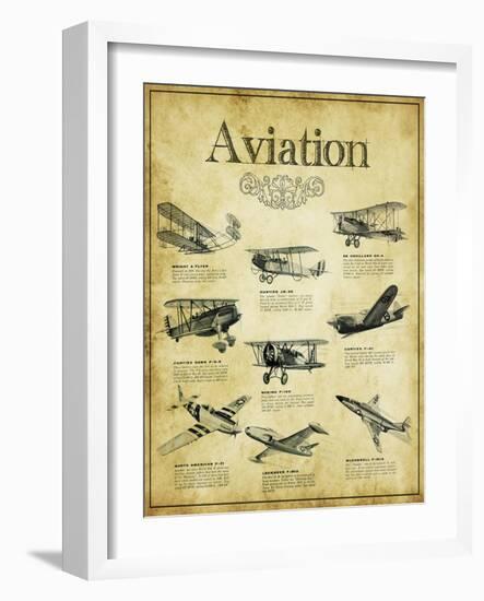 Aviation 2-null-Framed Giclee Print