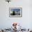 Aviation Boatswain's Mate Directs an MV-22 Osprey as it Launches from the Flight Deck-null-Framed Photographic Print displayed on a wall