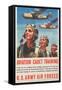 "Aviation Cadet Training: U.S. Army Air Forces", 1943-null-Framed Stretched Canvas