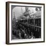 Aviation Corps Boarding a Ship, World War I, 1914-1918-null-Framed Photographic Print