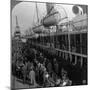 Aviation Corps Boarding a Ship, World War I, 1914-1918-null-Mounted Photographic Print