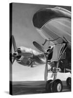 Aviation Icon II-Ethan Harper-Stretched Canvas