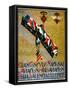 Aviation Meet Promotion-Lantern Press-Framed Stretched Canvas