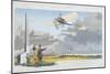 Aviation Meeting at Champagne, published by Mabileau, Paris, 1910-Marguerite Montaut-Mounted Giclee Print