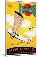 Aviation Poster, 1926-null-Mounted Giclee Print