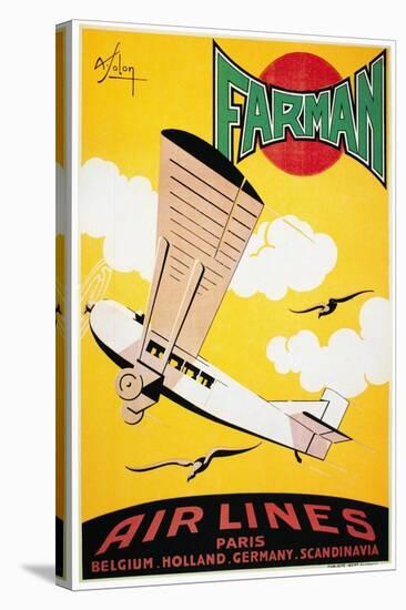 Aviation Poster, 1926-null-Stretched Canvas