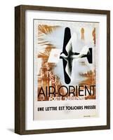 Aviation Poster, 1932-null-Framed Giclee Print