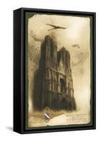 Aviation Week 1910-null-Framed Stretched Canvas