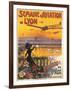 Aviation Weekend At Lyon, France-Charles Tichon-Framed Art Print