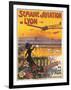 Aviation Weekend At Lyon, France-Charles Tichon-Framed Art Print