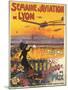Aviation Weekend At Lyon, France-Charles Tichon-Mounted Art Print