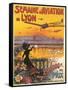 Aviation Weekend At Lyon, France-Charles Tichon-Framed Stretched Canvas