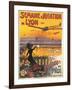 Aviation Weekend At Lyon, France-Charles Tichon-Framed Art Print