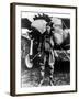 Aviator Charles Lindbergh Posing in Front of His Plane "The Spirit of St. Louis."-null-Framed Premium Photographic Print