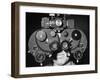 Aviator Getting His Eyes Examined-Carl Mydans-Framed Photographic Print