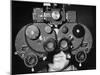 Aviator Getting His Eyes Examined-Carl Mydans-Mounted Photographic Print