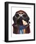 Aviator Pug-Thomas Fluharty-Framed Art Print