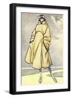 Aviatrix Outfit-null-Framed Art Print