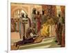 Avicena Being Received by the Governor of Ispahan-Josep or Jose Planella Coromina-Framed Giclee Print