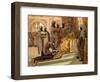 Avicena Being Received by the Governor of Ispahan-Josep or Jose Planella Coromina-Framed Giclee Print