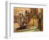 Avicena Being Received by the Governor of Ispahan-Josep or Jose Planella Coromina-Framed Giclee Print