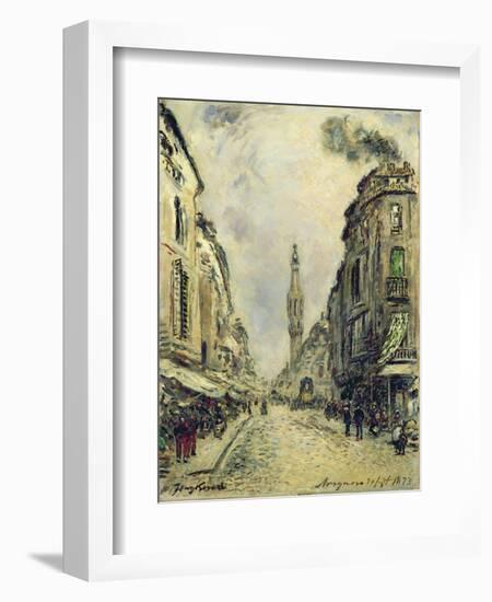 Avignon, 1873-Johan-Barthold Jongkind-Framed Giclee Print