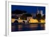 Avignon at Night, Provence, France-phbcz-Framed Photographic Print