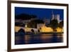 Avignon at Night, Provence, France-phbcz-Framed Photographic Print