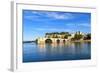 Avignon Bridge with Popes Palace, Pont Saint-Benezet, Provence, France-Zechal-Framed Photographic Print