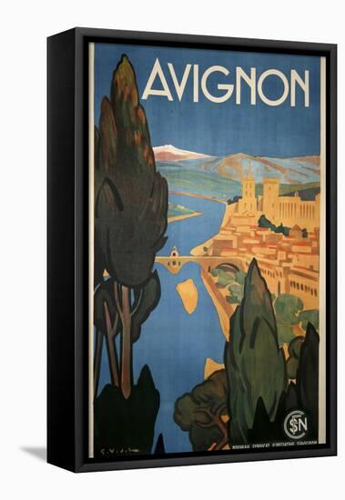 Avignon-null-Framed Stretched Canvas