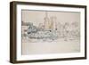 Avignon-Paul Signac-Framed Giclee Print