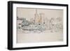 Avignon-Paul Signac-Framed Giclee Print