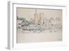 Avignon-Paul Signac-Framed Giclee Print