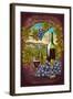 Avila Beach, Califnornia - Merlot-Lantern Press-Framed Art Print