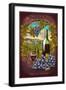 Avila Beach, Califnornia - Merlot-Lantern Press-Framed Art Print