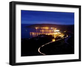 Avila Beach, California Seen at Night-Daniel Kuras-Framed Photographic Print