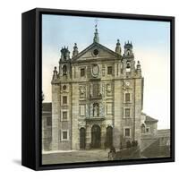 Avila (Spain), Church of Saint Teresa-Leon, Levy et Fils-Framed Stretched Canvas