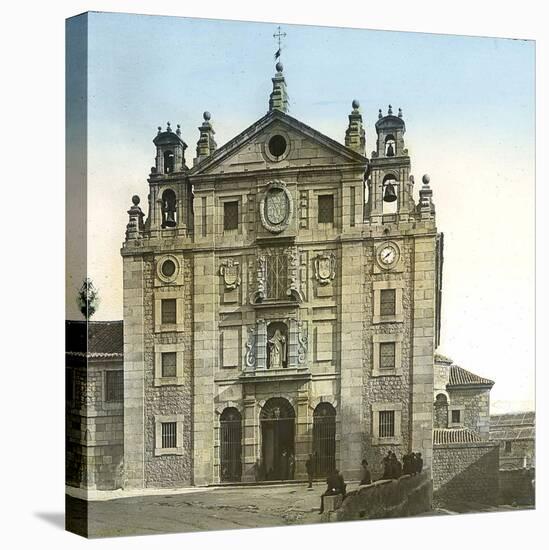 Avila (Spain), Church of Saint Teresa-Leon, Levy et Fils-Stretched Canvas