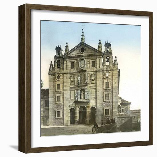 Avila (Spain), Church of Saint Teresa-Leon, Levy et Fils-Framed Photographic Print