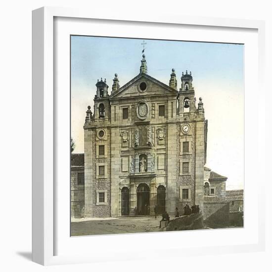 Avila (Spain), Church of Saint Teresa-Leon, Levy et Fils-Framed Photographic Print