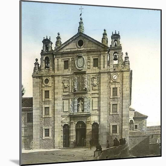 Avila (Spain), Church of Saint Teresa-Leon, Levy et Fils-Mounted Photographic Print